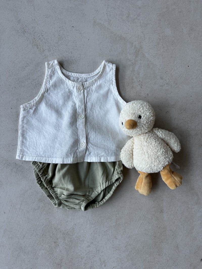 Bebe Linen Top