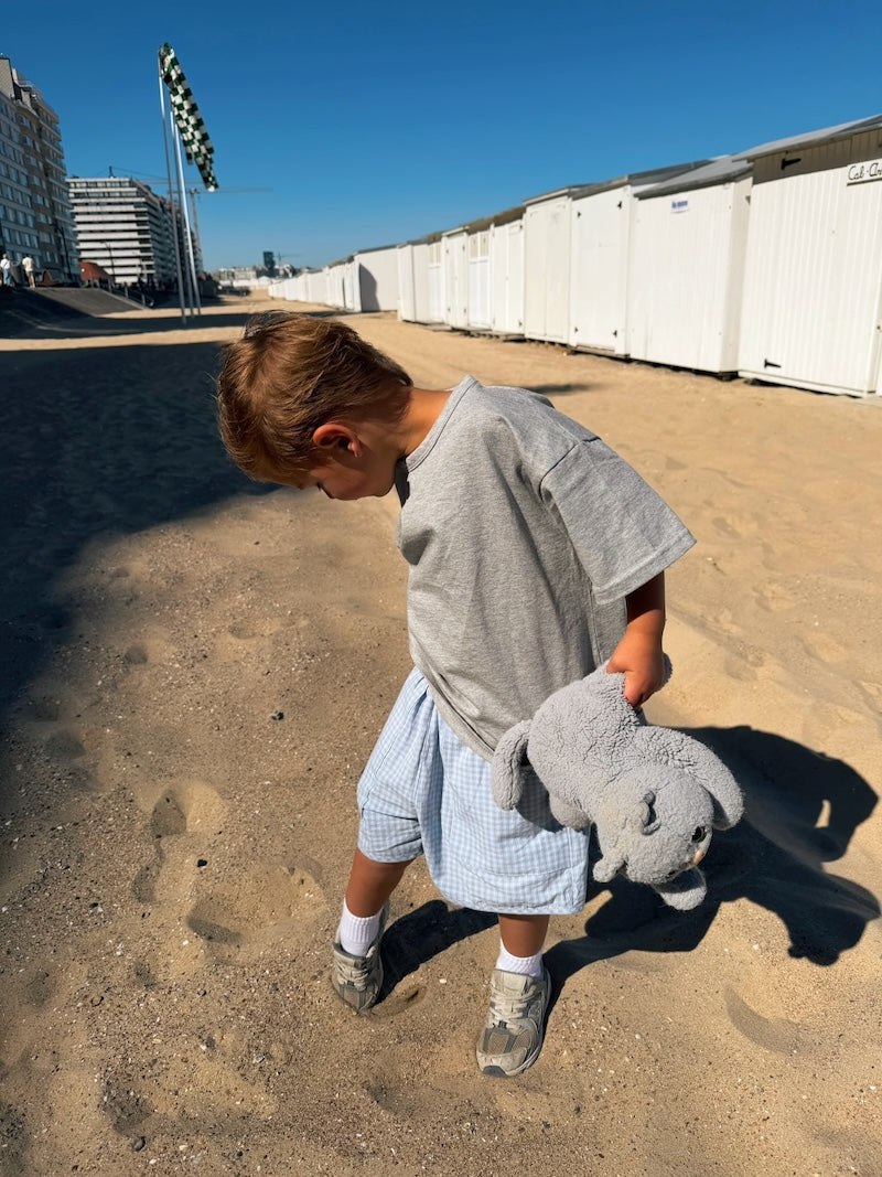 Grey Play Short Tee