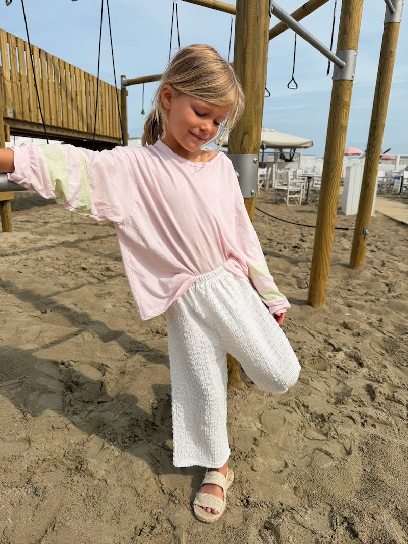 Pinky Puff Sleeve Tee
