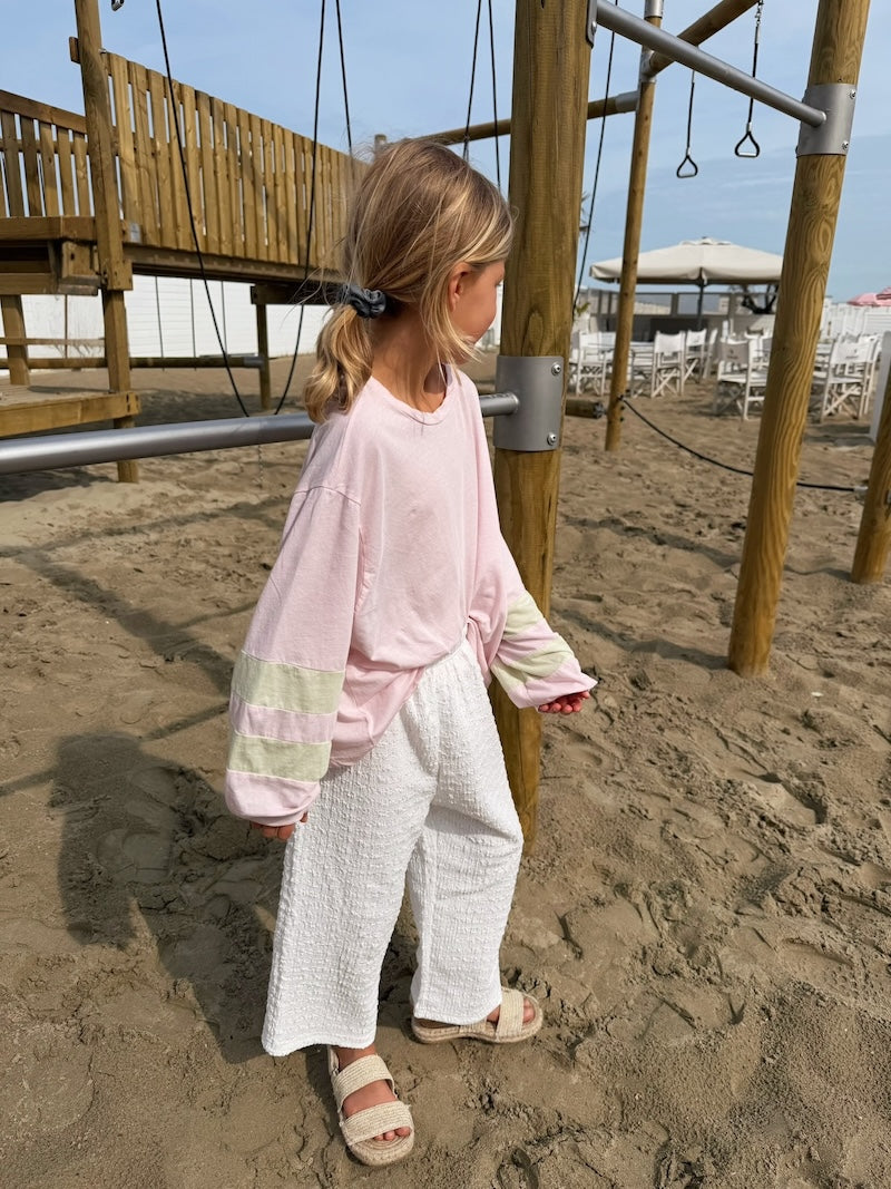 Pinky Puff Sleeve Tee