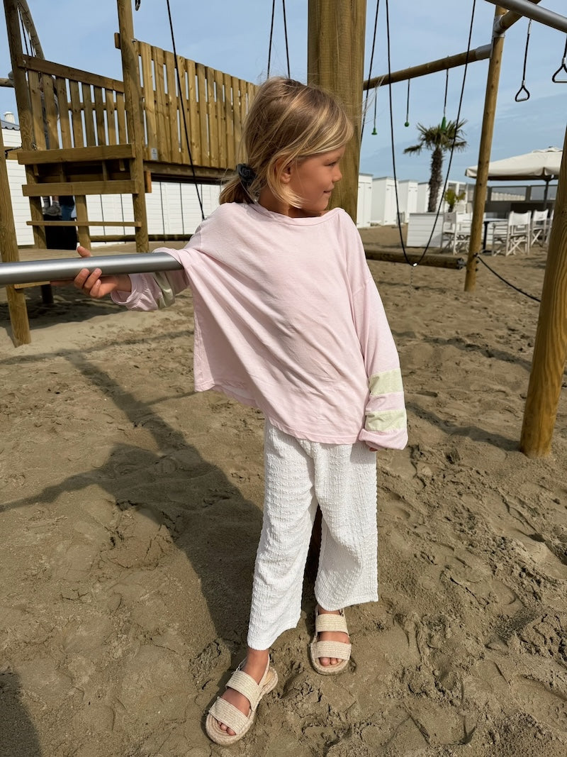 Pinky Puff Sleeve Tee