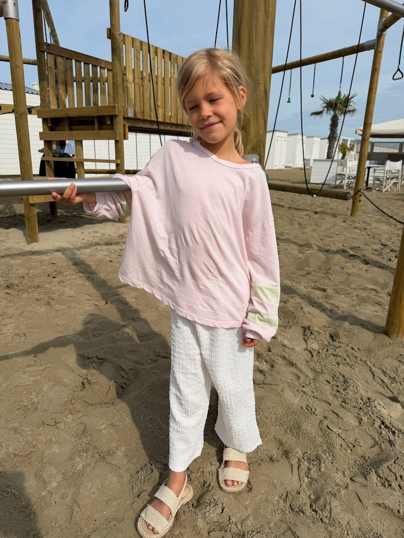 Pinky Puff Sleeve Tee