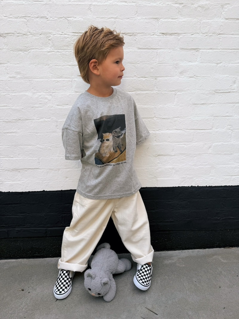 Baggy Max Jeans Ecru