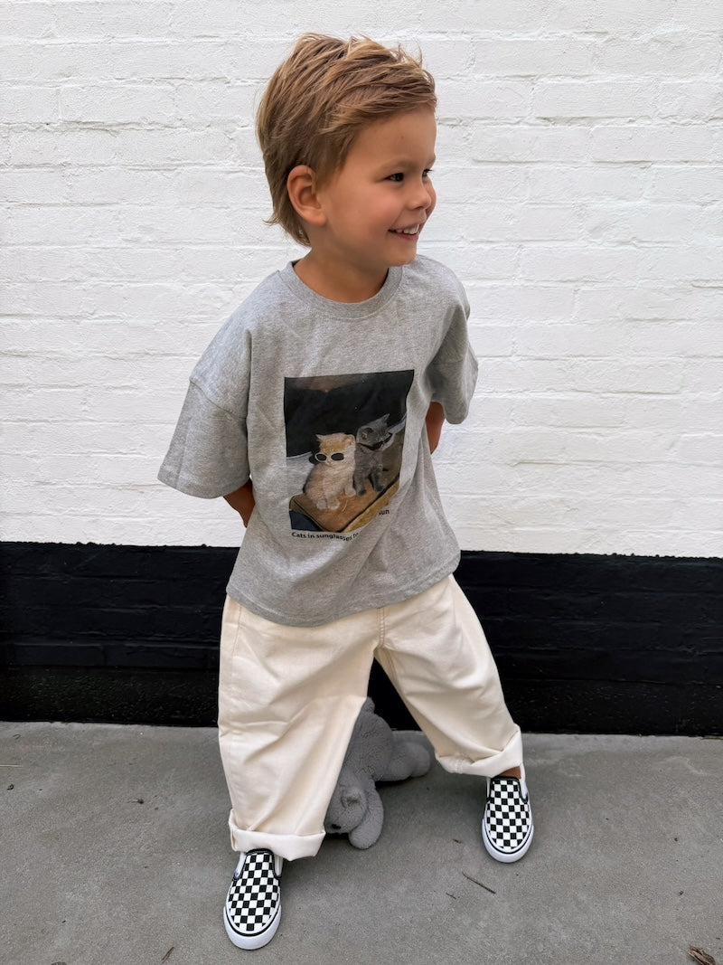 Baggy Max Jeans Ecru