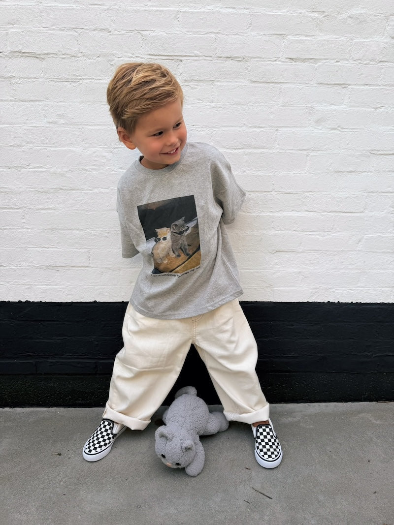 Baggy Max Jeans Ecru