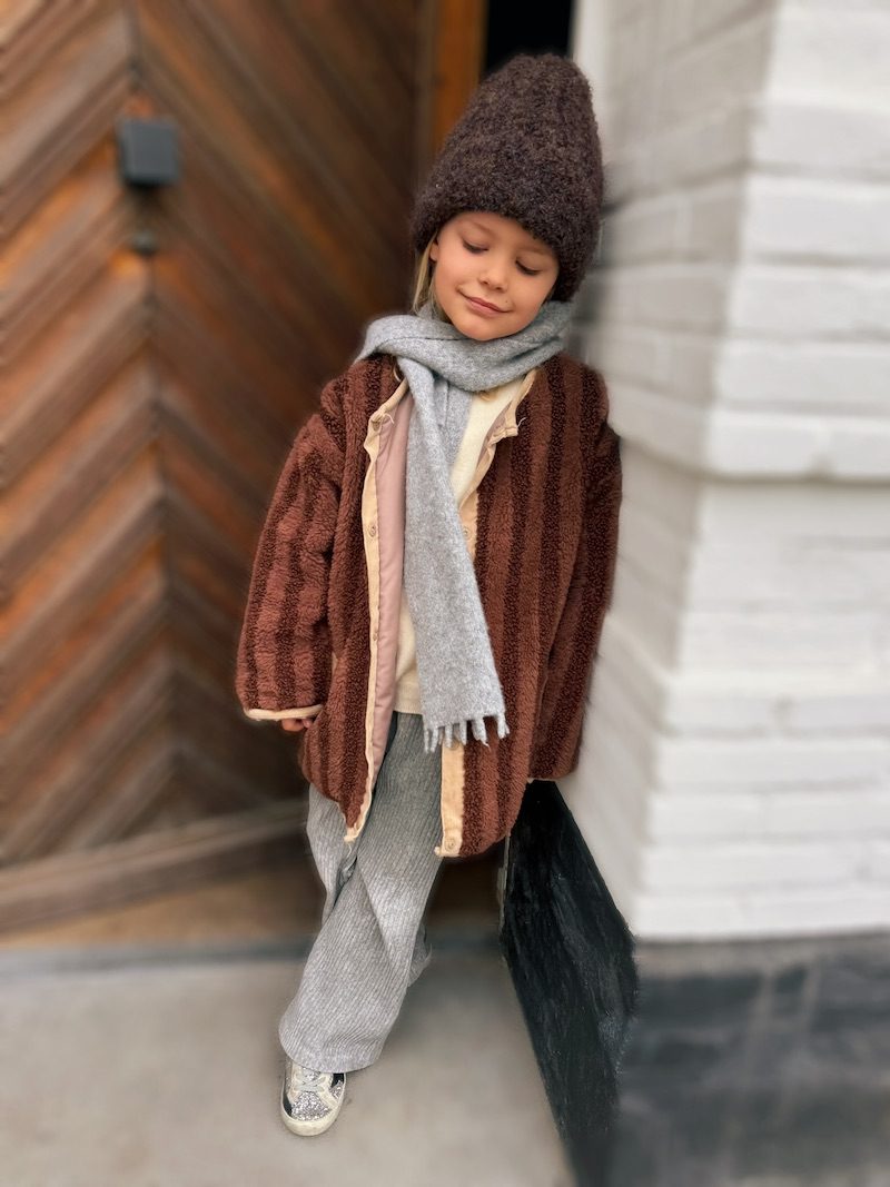 MM Brown Teddy Coat