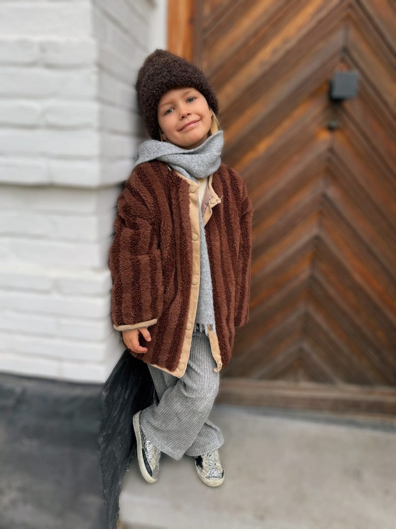 MM Brown Teddy Coat