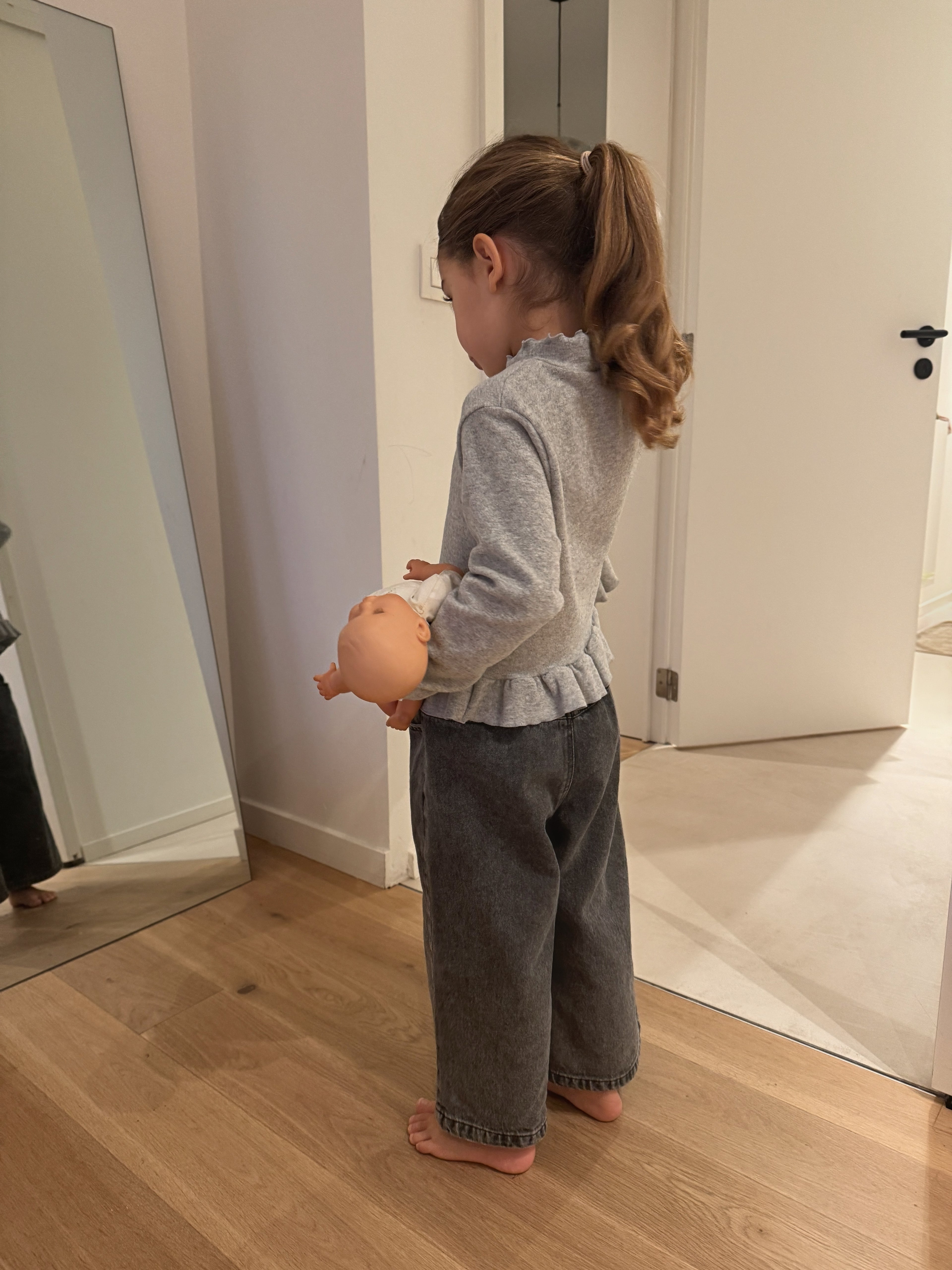 Frill Turtleneck Top