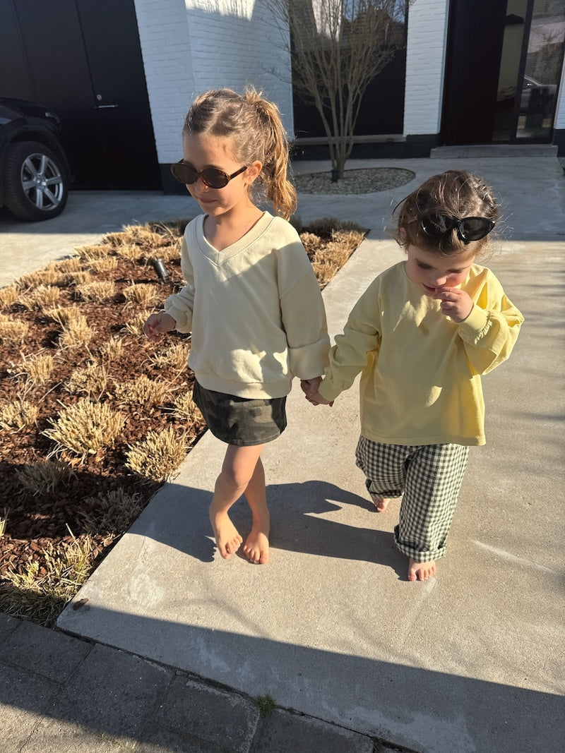 Butter V-Neck Sweatshirt
