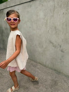 Ellie Cotton Top Beige