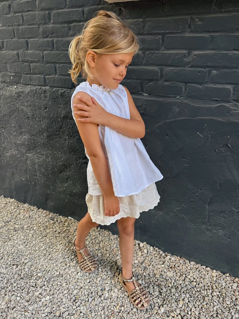 Nina White Blouse