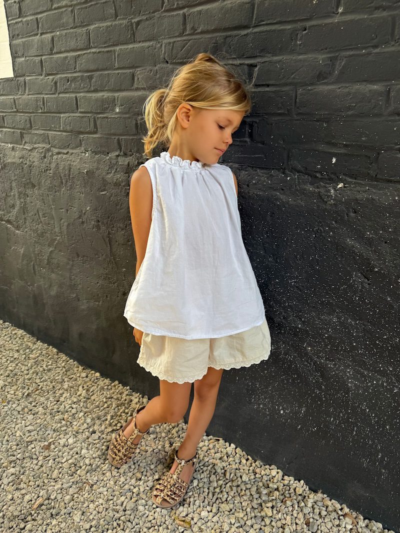 Nina White Blouse