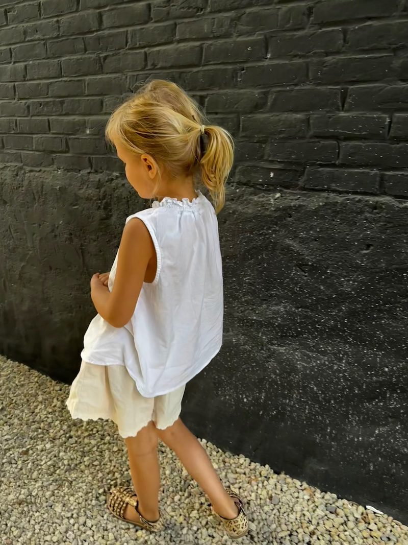 Nina White Blouse