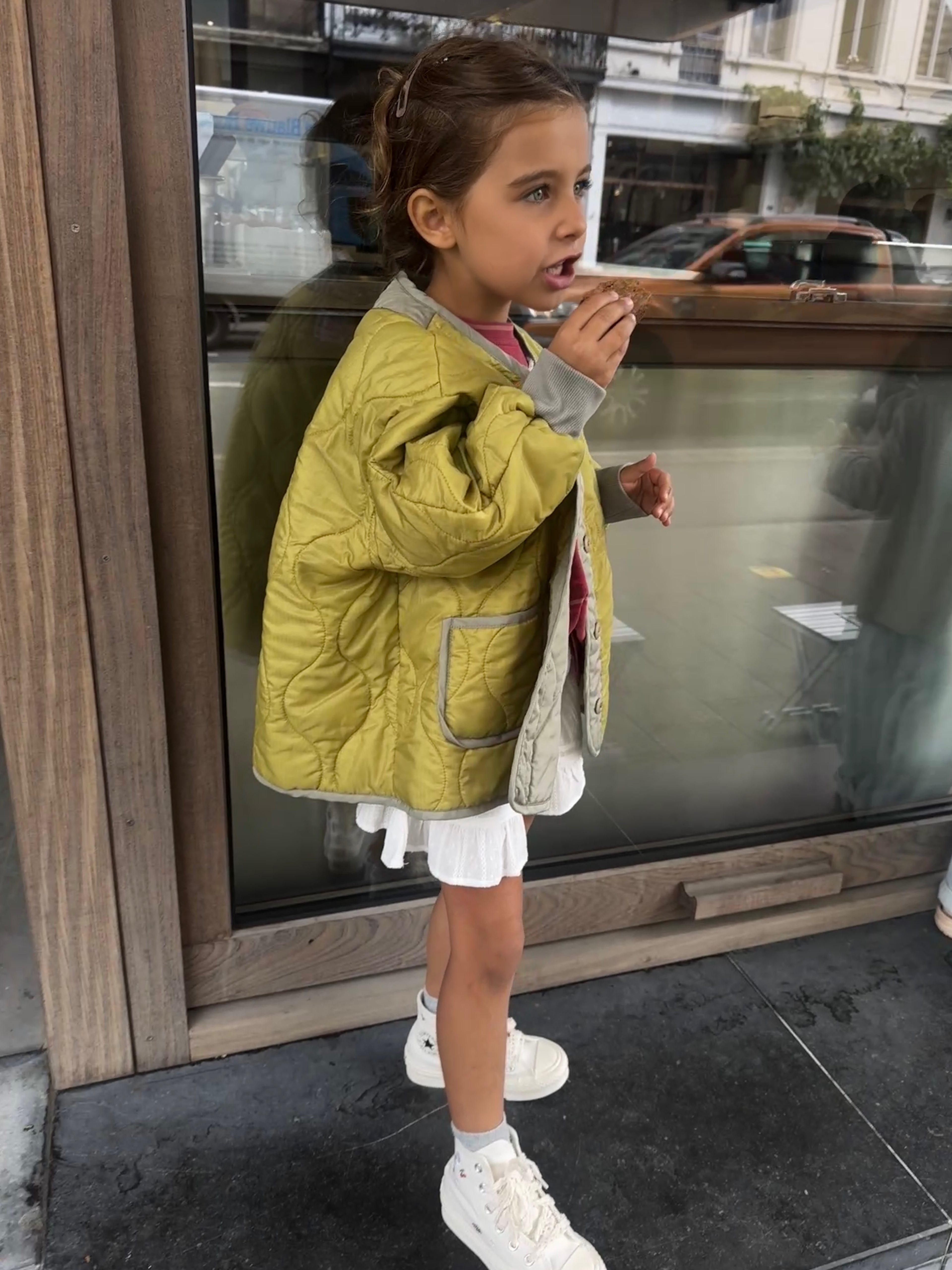 White Snow Flow Skirt