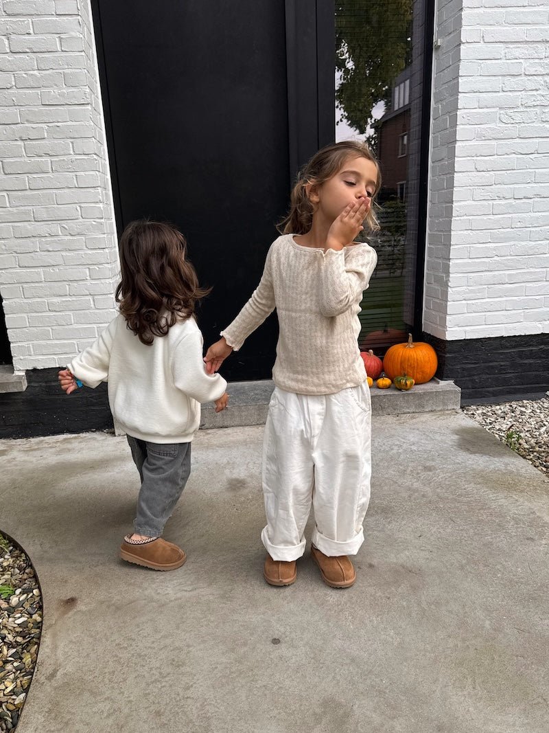 White Baggy Pants