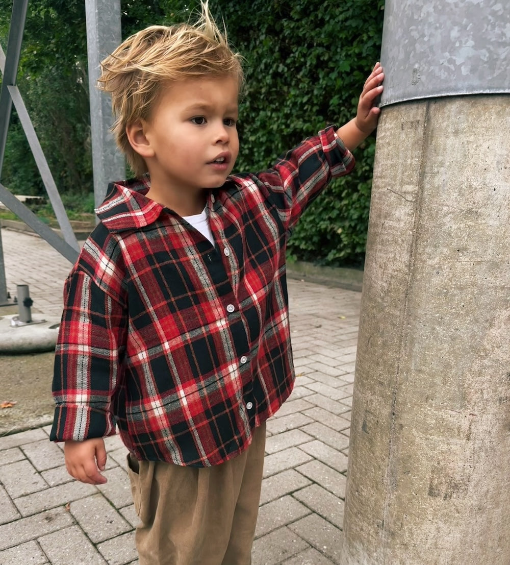 Red Check Shirt