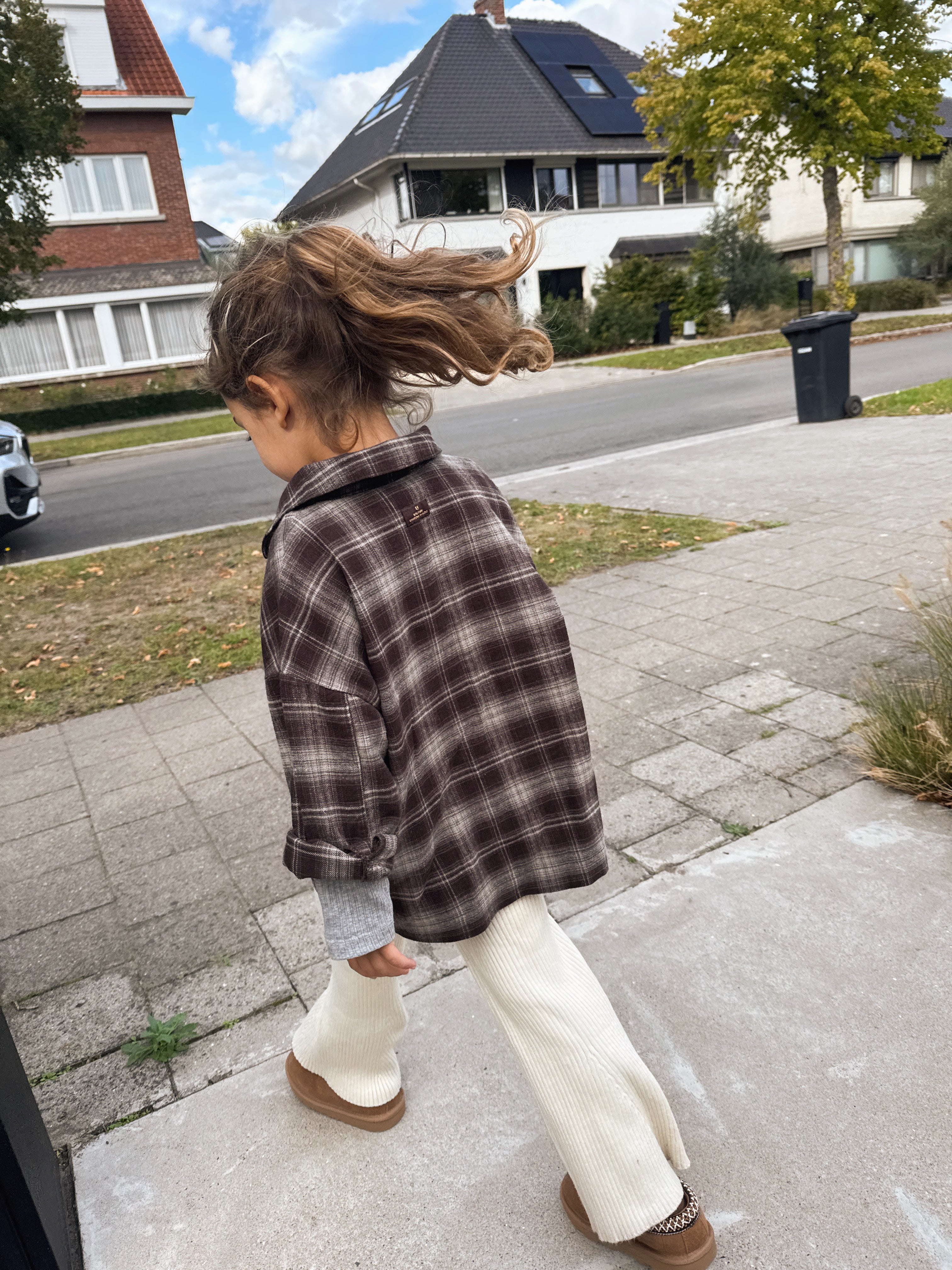 Brownie Check Overshirt