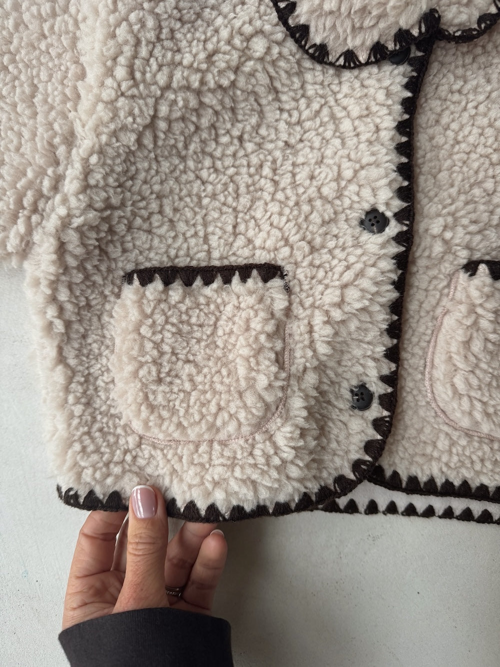 Mini Teddy Stitch Coat