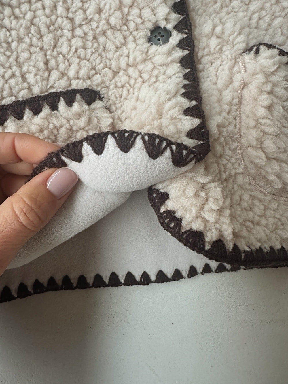 Mini Teddy Stitch Coat