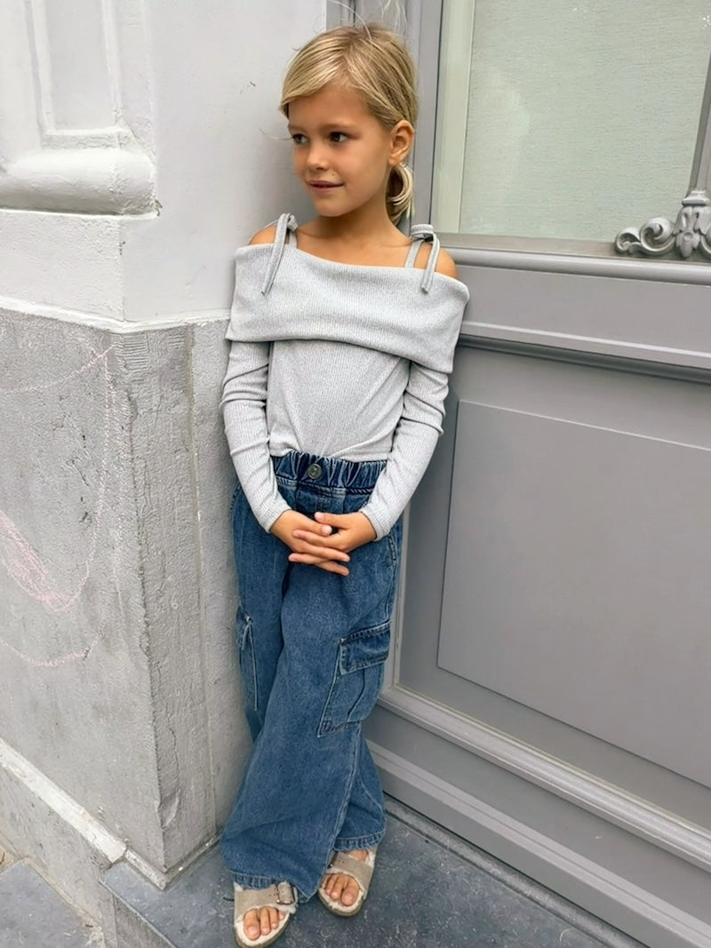 Cargo Blue Jeans