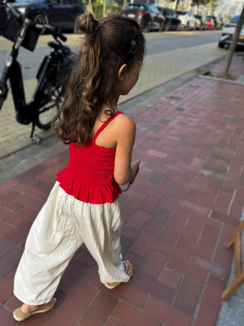 Red Smoke Top