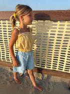 Cropped Vichy Top