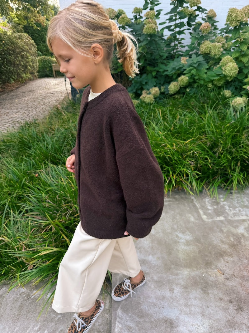 Lucca Chocolate Cardigan
