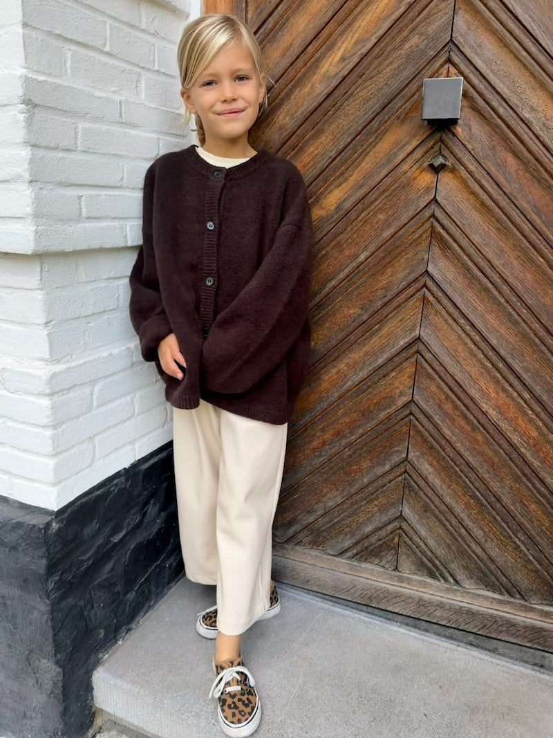 Lucca Chocolate Cardigan