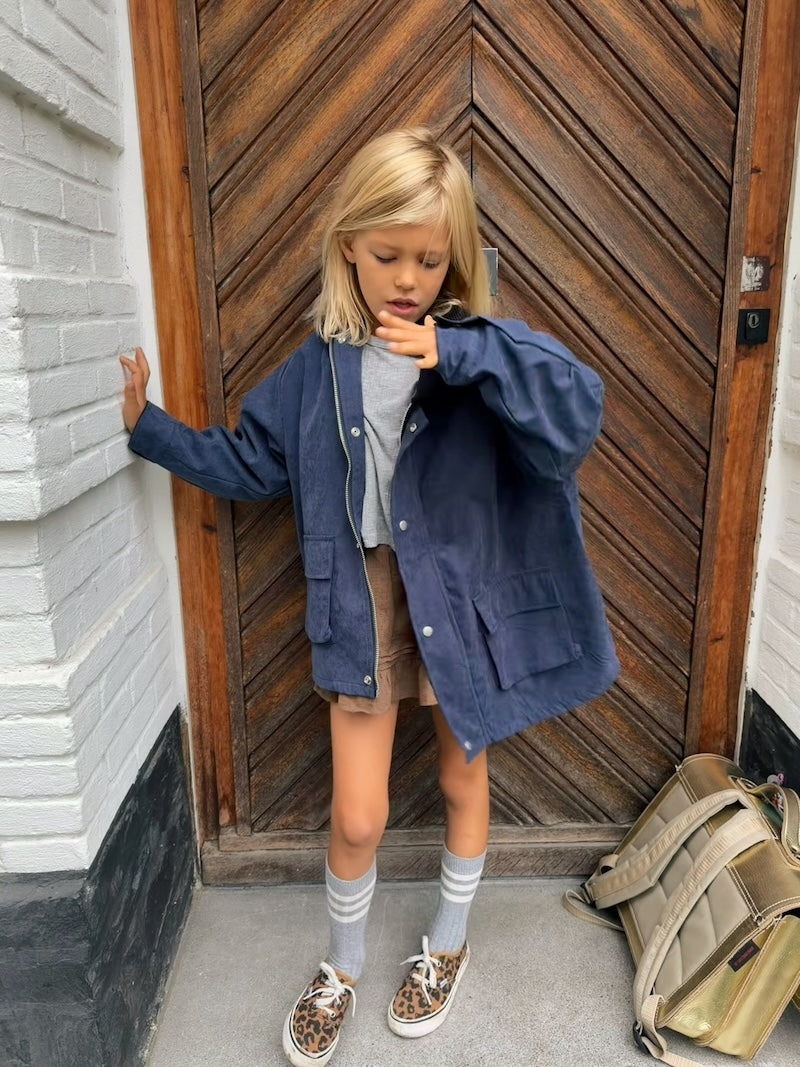 Blue Worker Jacket