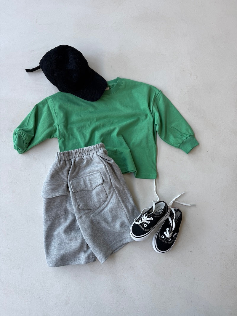 Oversized Jogger Shorts