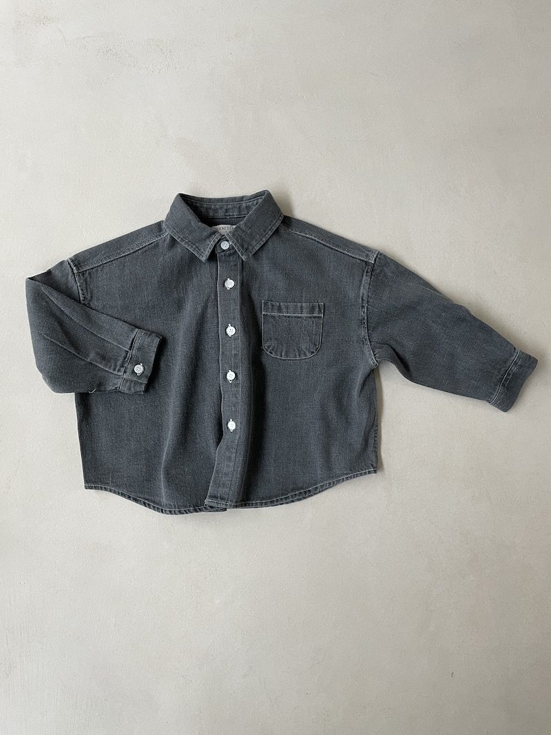 Oversized Denim Shirt
