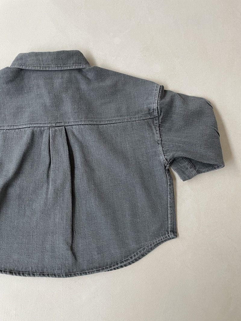 Oversized Denim Shirt