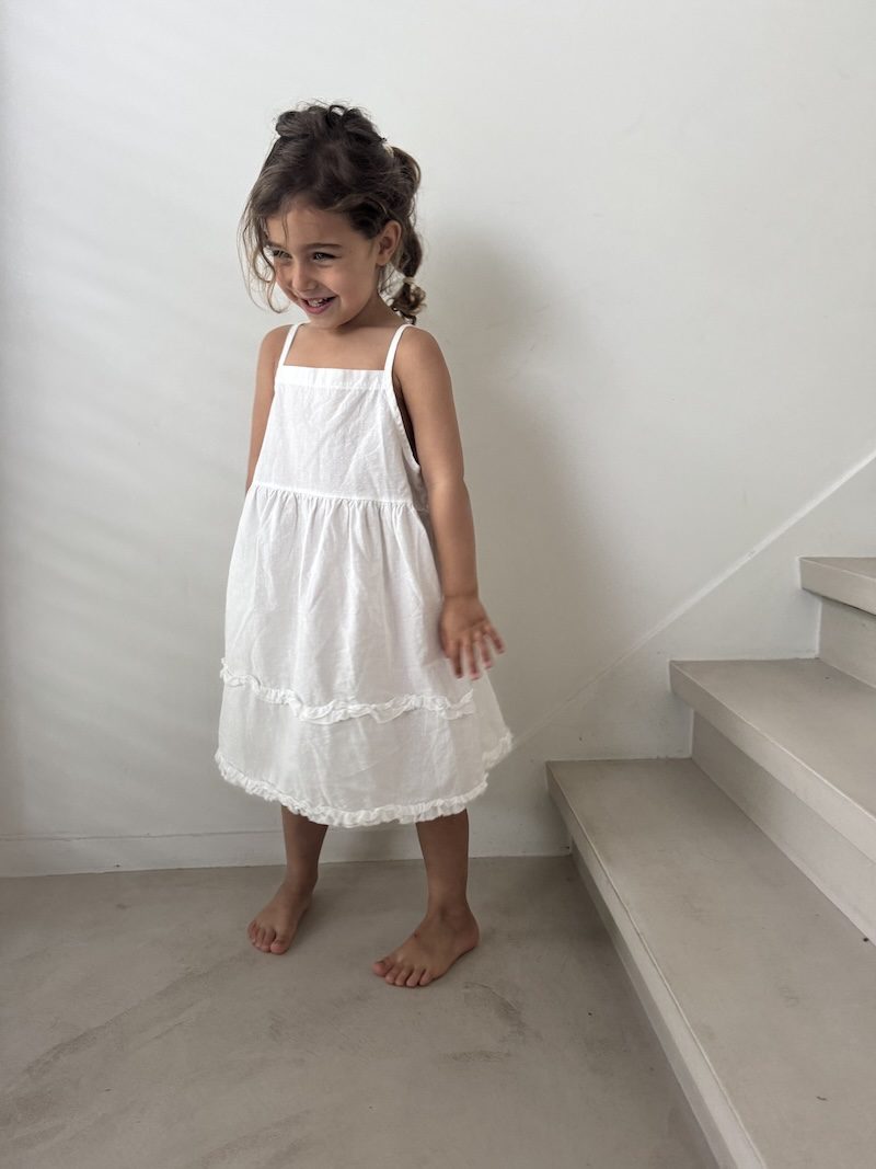 Bella White Dress