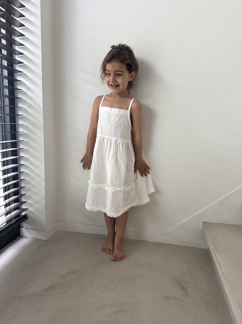 Bella White Dress