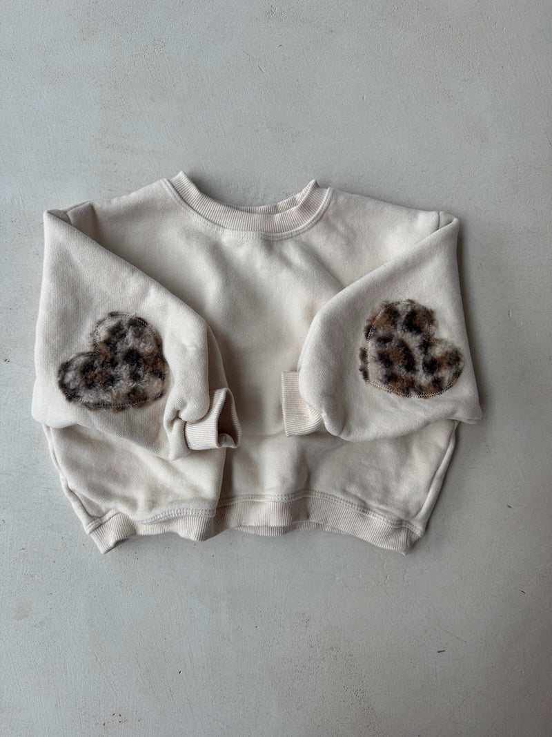 Heart Patch Sweatshirt