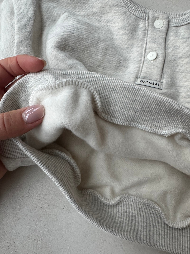 Mini Button Sweatshirt