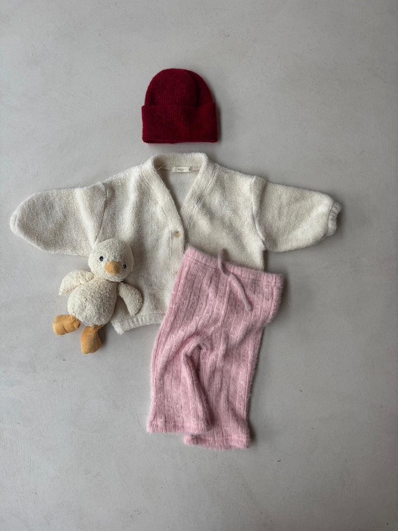 Mini Plush Bootcut Pants