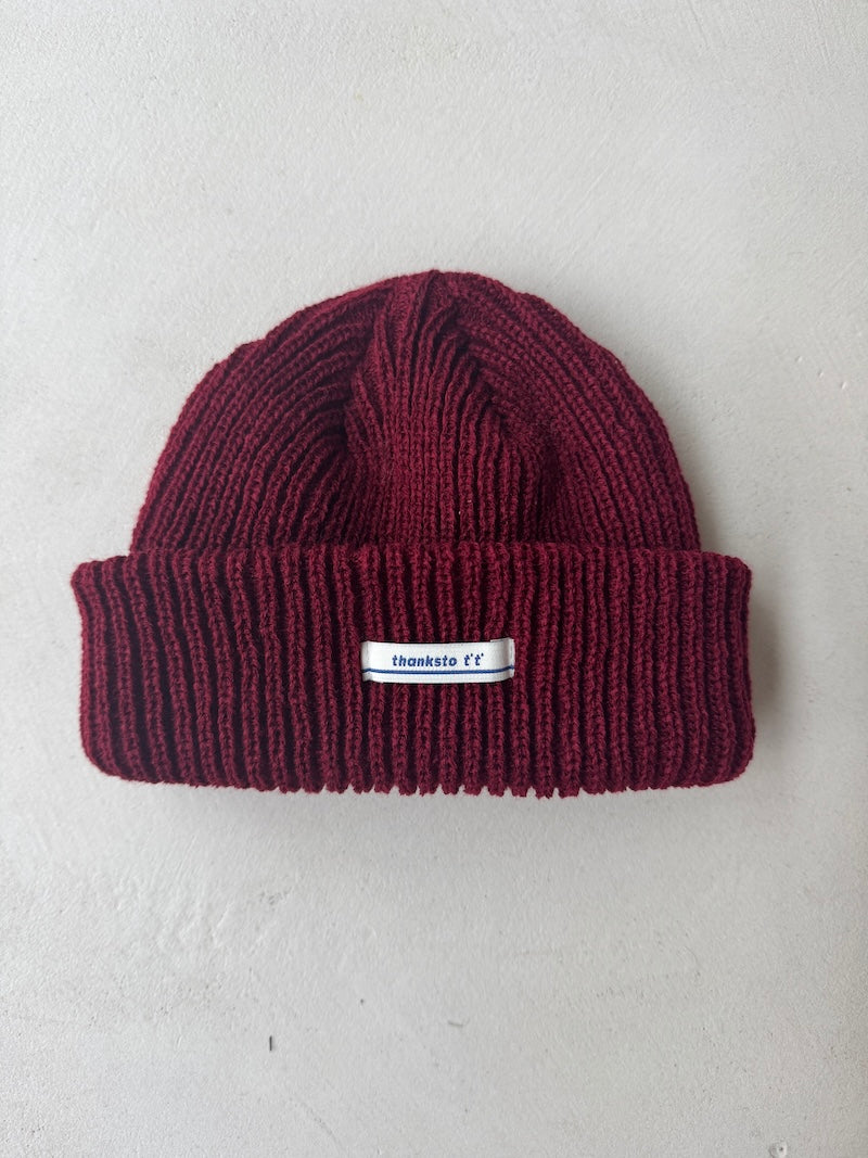 Billie Beanie Burgundy