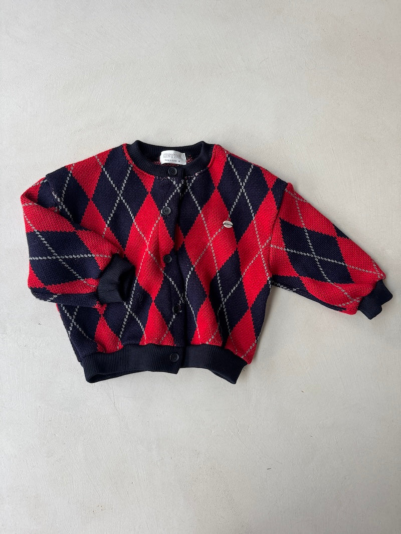 Argyle Cardigan