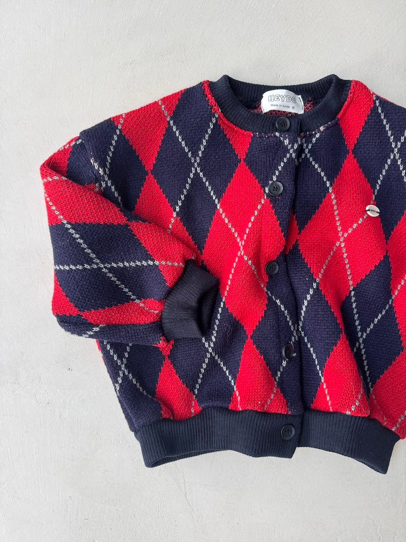 Argyle Cardigan