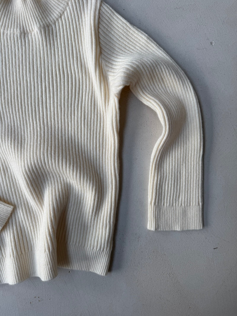 Knitted Turtle Neck Top