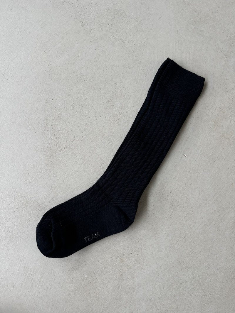Ribbed Knee Socks