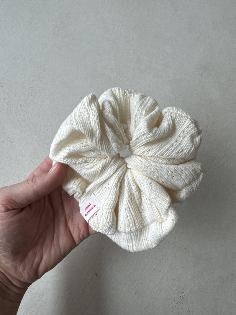 Pointelle Scrunchie