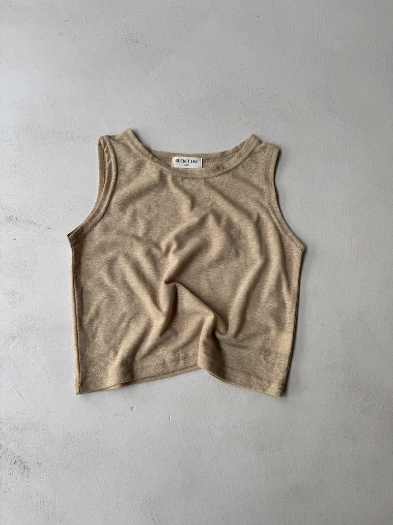 Butter Sleevless Tee