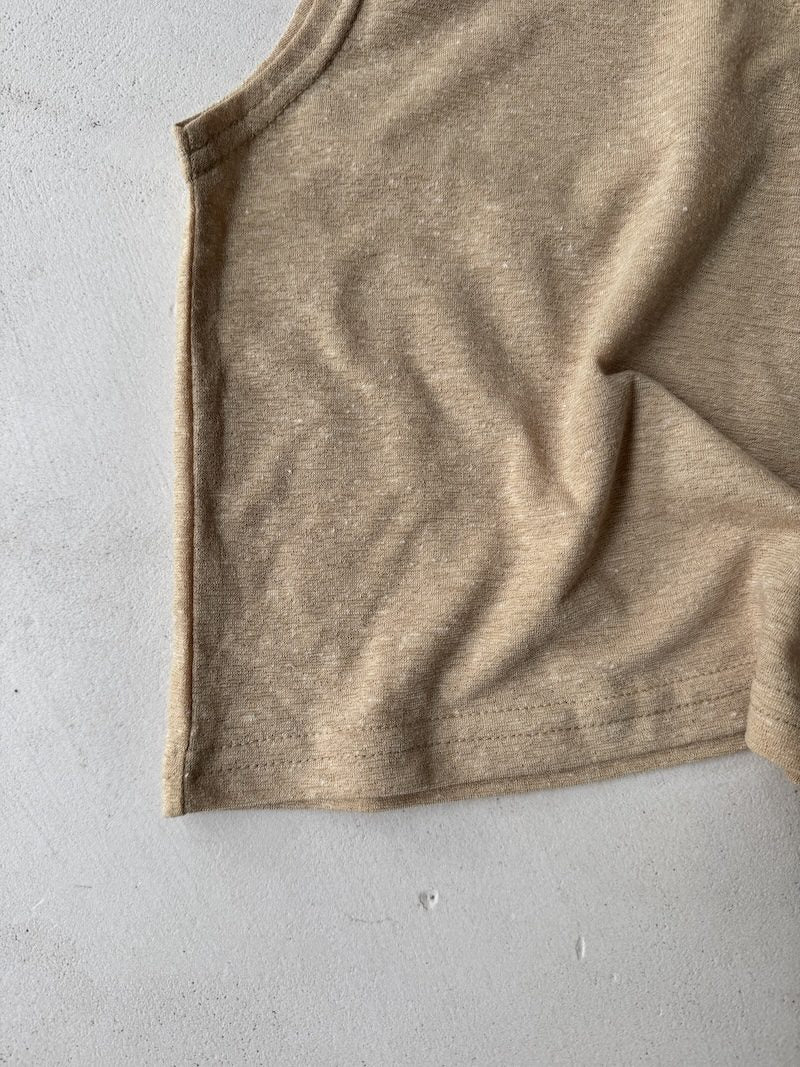 Butter Sleevless Tee