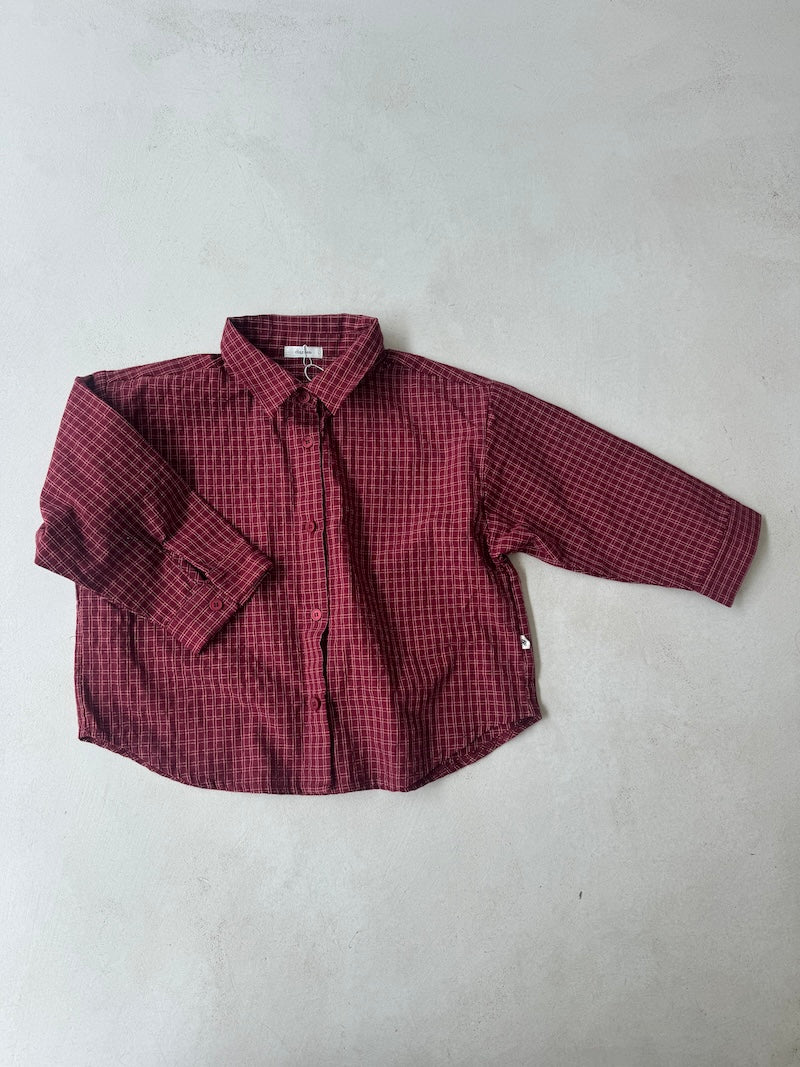 Red Checked Shirt
