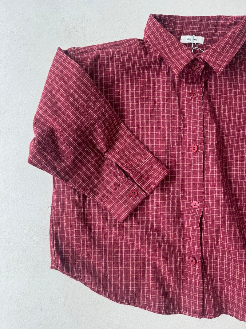 Red Checked Shirt