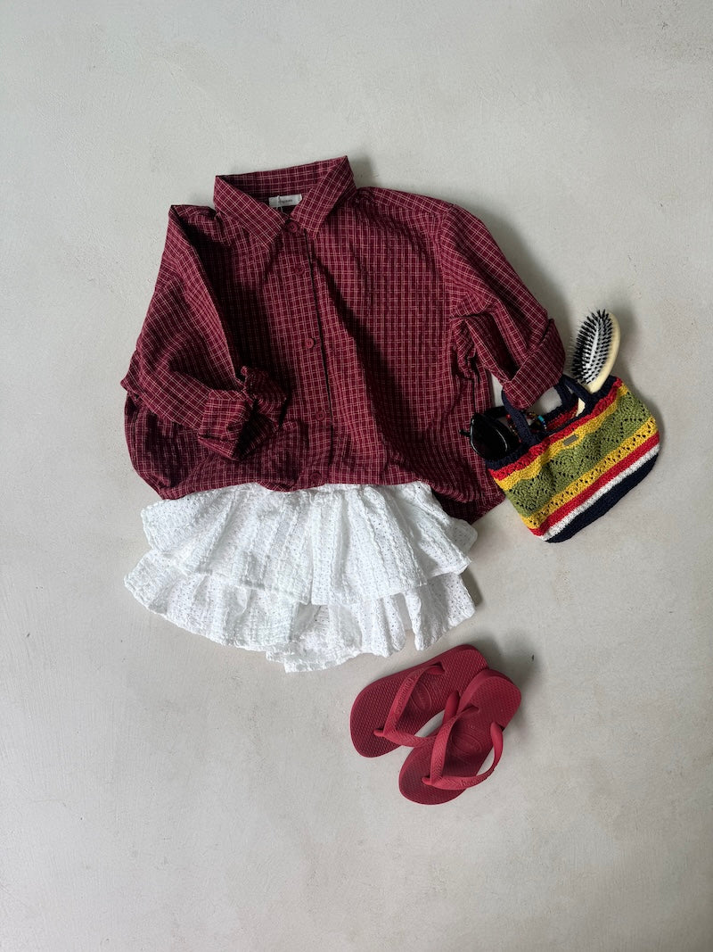 Red Checked Shirt