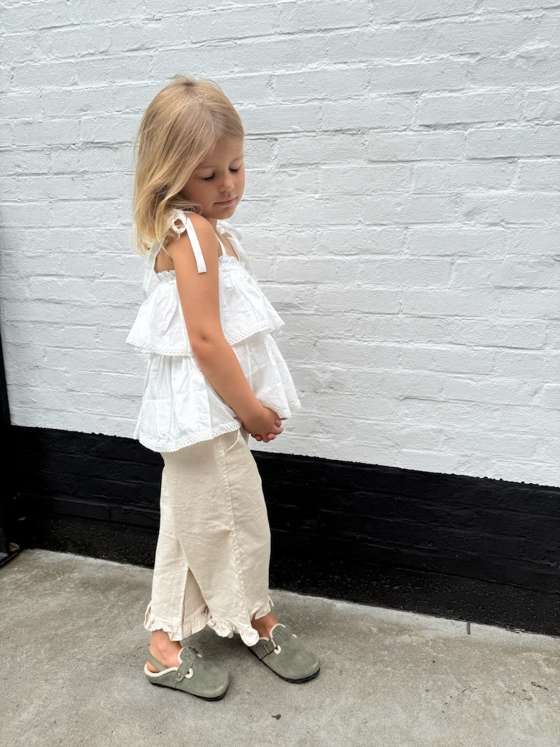 Poplin Cancan Blouse