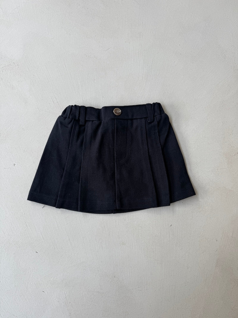 Marine Pleats Skirt